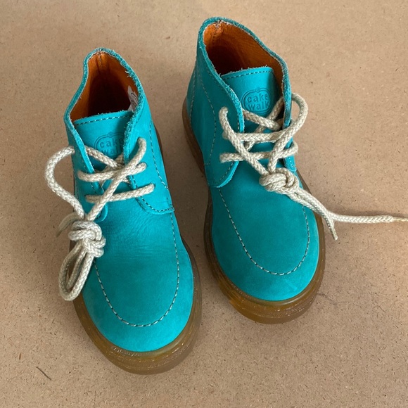 NWOT Cakewalk Greenies Toddler Shoes. EU25. Suede - Picture 1 of 9